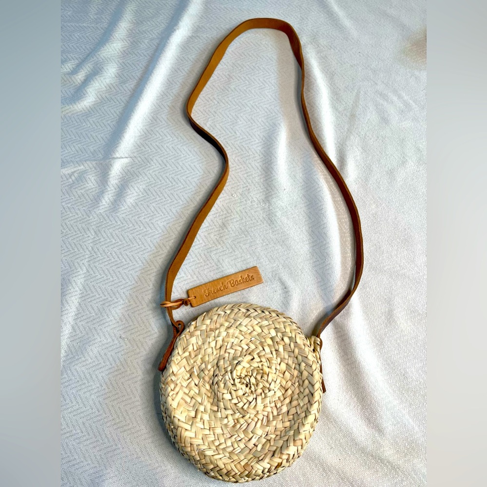 French Baskets brand crossbody handbag